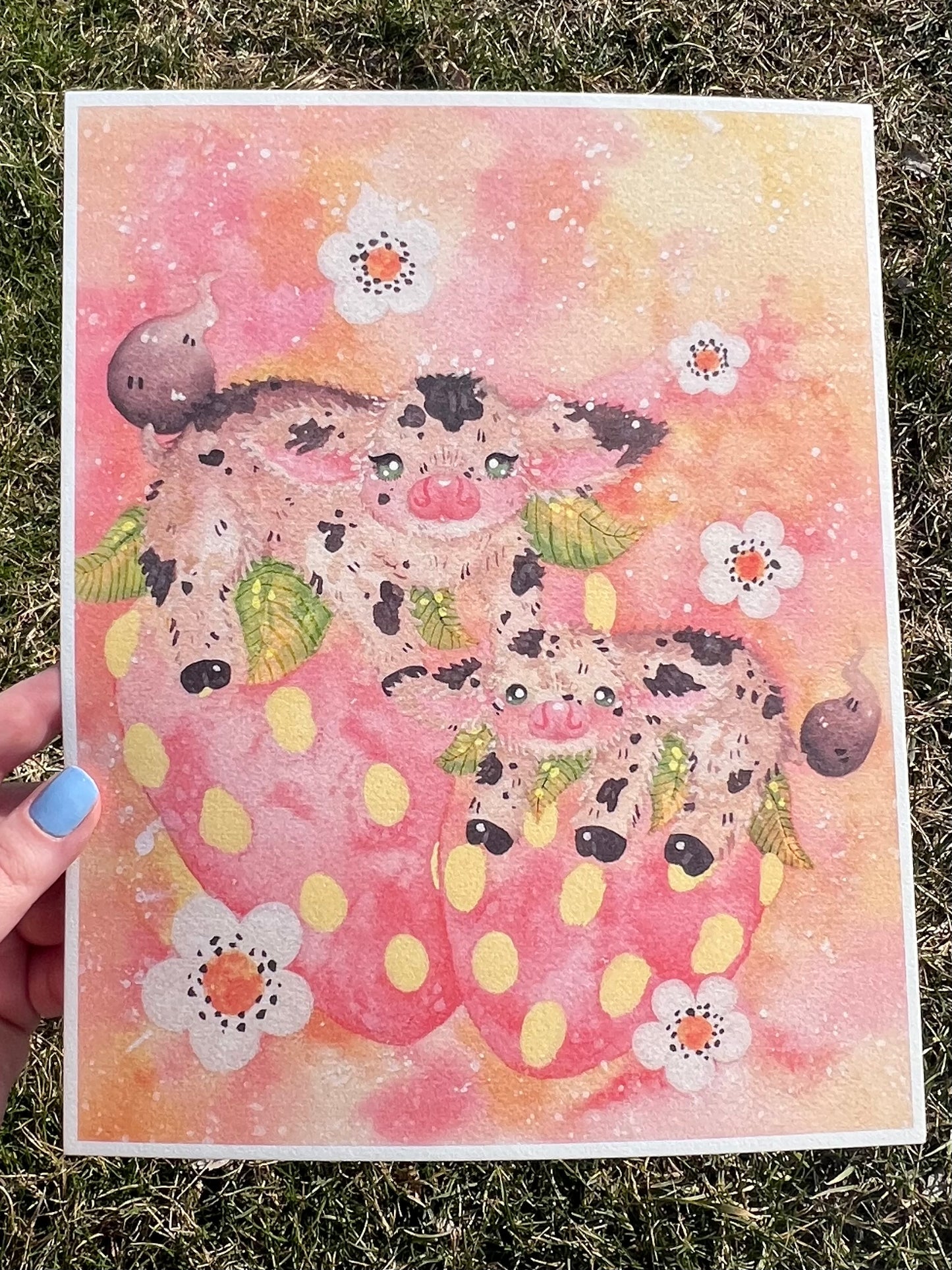 Mama, You are the Berry Best Cotton Print