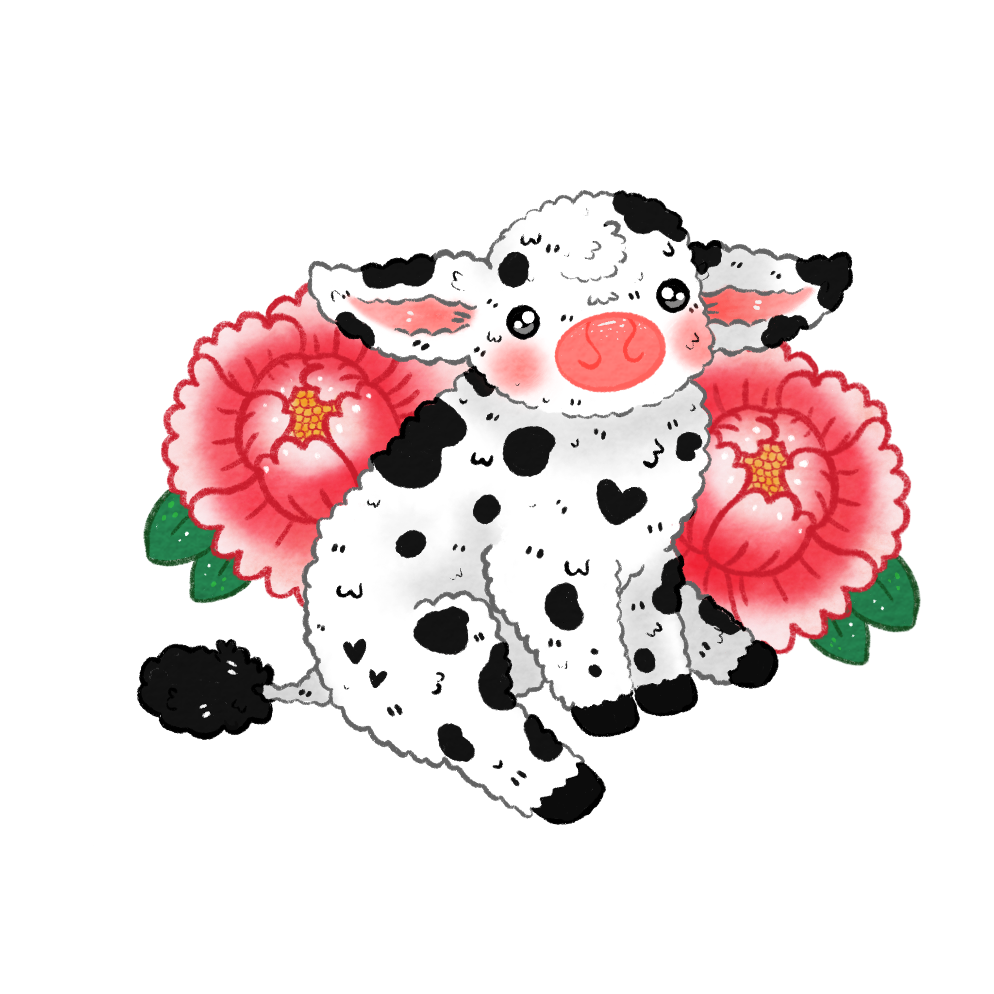 Strawberry Cow Print – SoulHavenMama