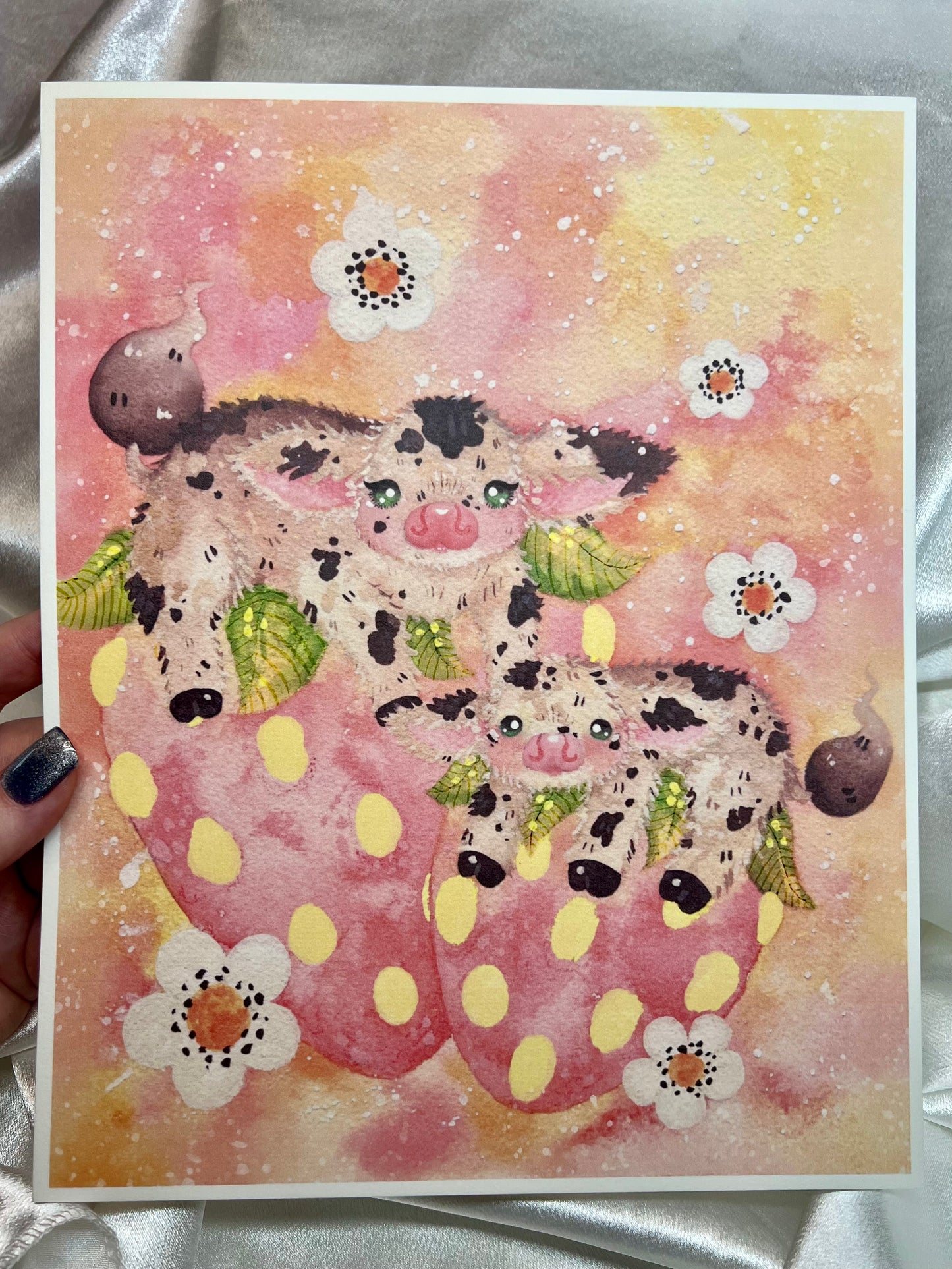 Mama, You are the Berry Best Cotton Print