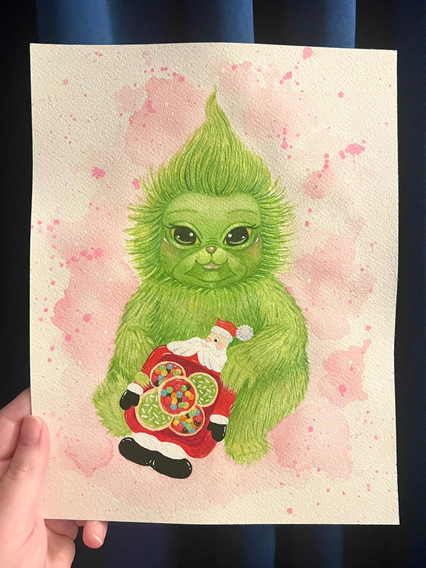 Santa, Bye Bye Painting