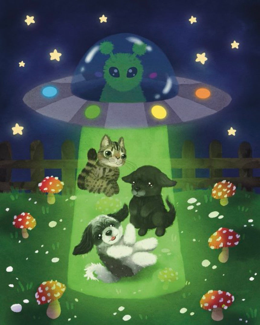 Alien Abduction Pet YCH Digital Only