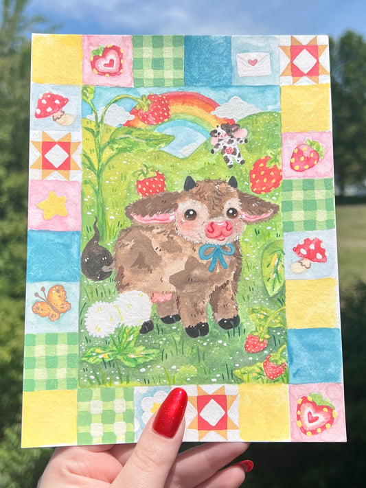 Strawberry Fields Painting