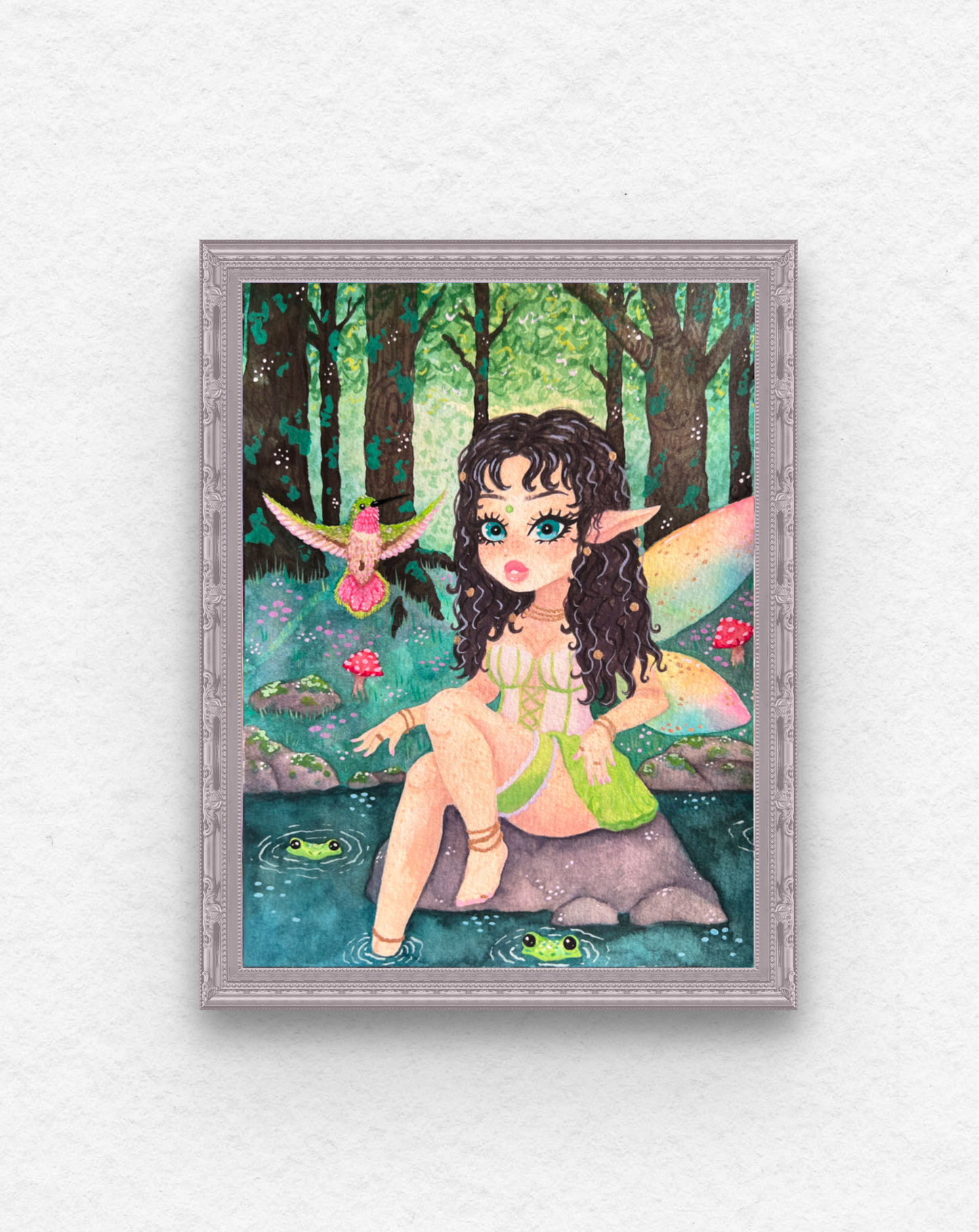 Forest Fairy Painting