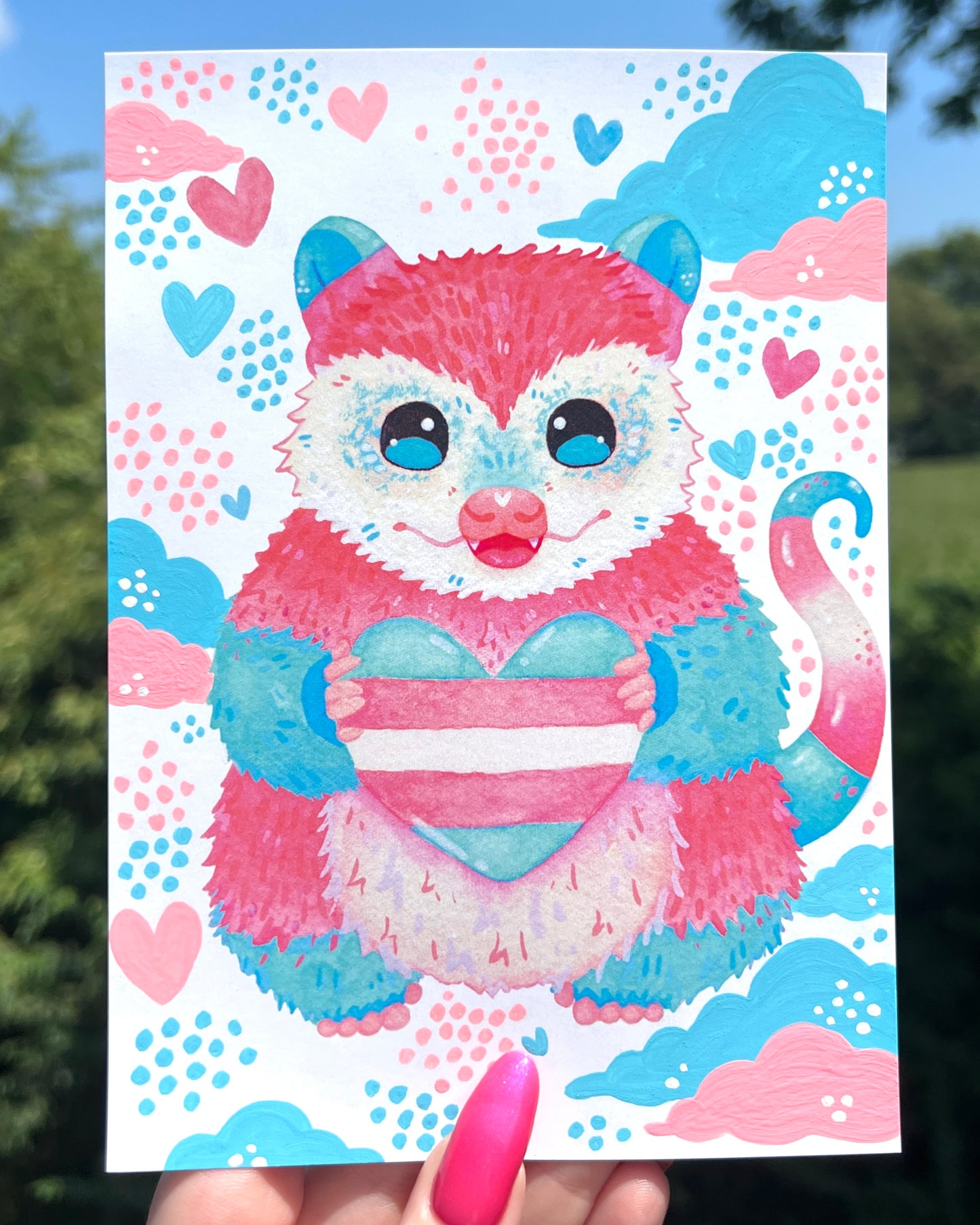 Trans Possum Print Pre-Order