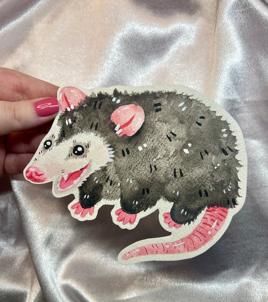 He Bite Possum Painting Cutout
