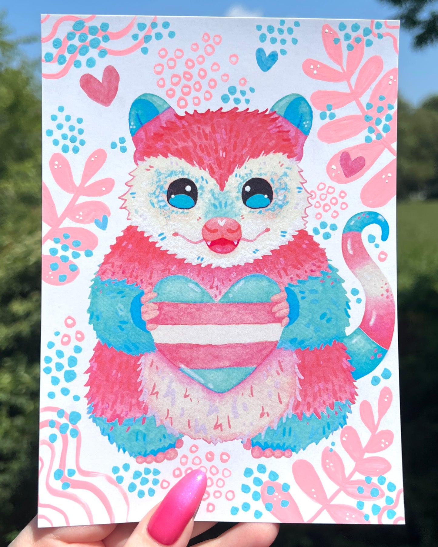 Trans Possum Print Pre-Order