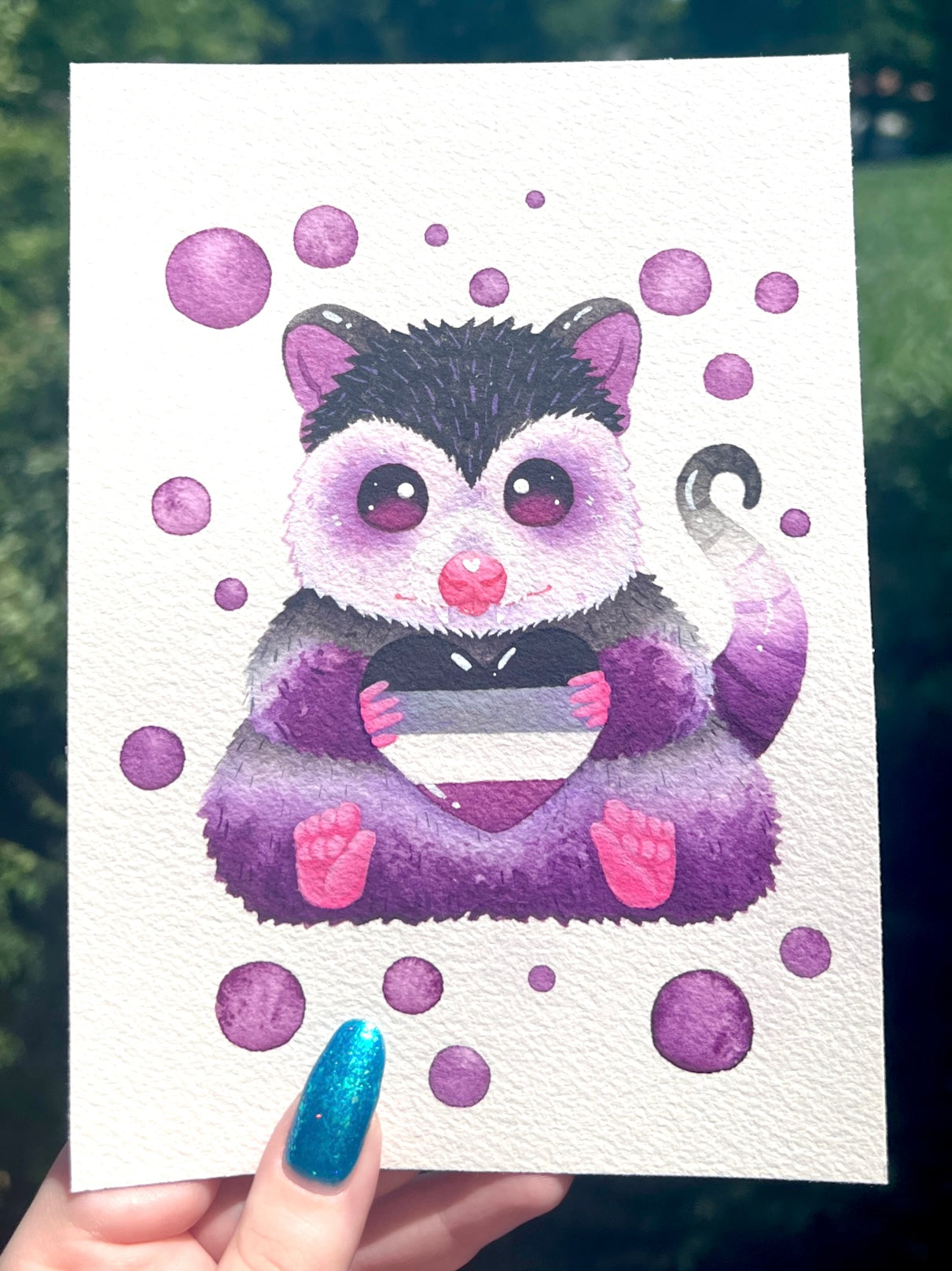 Asexual Possum Painting
