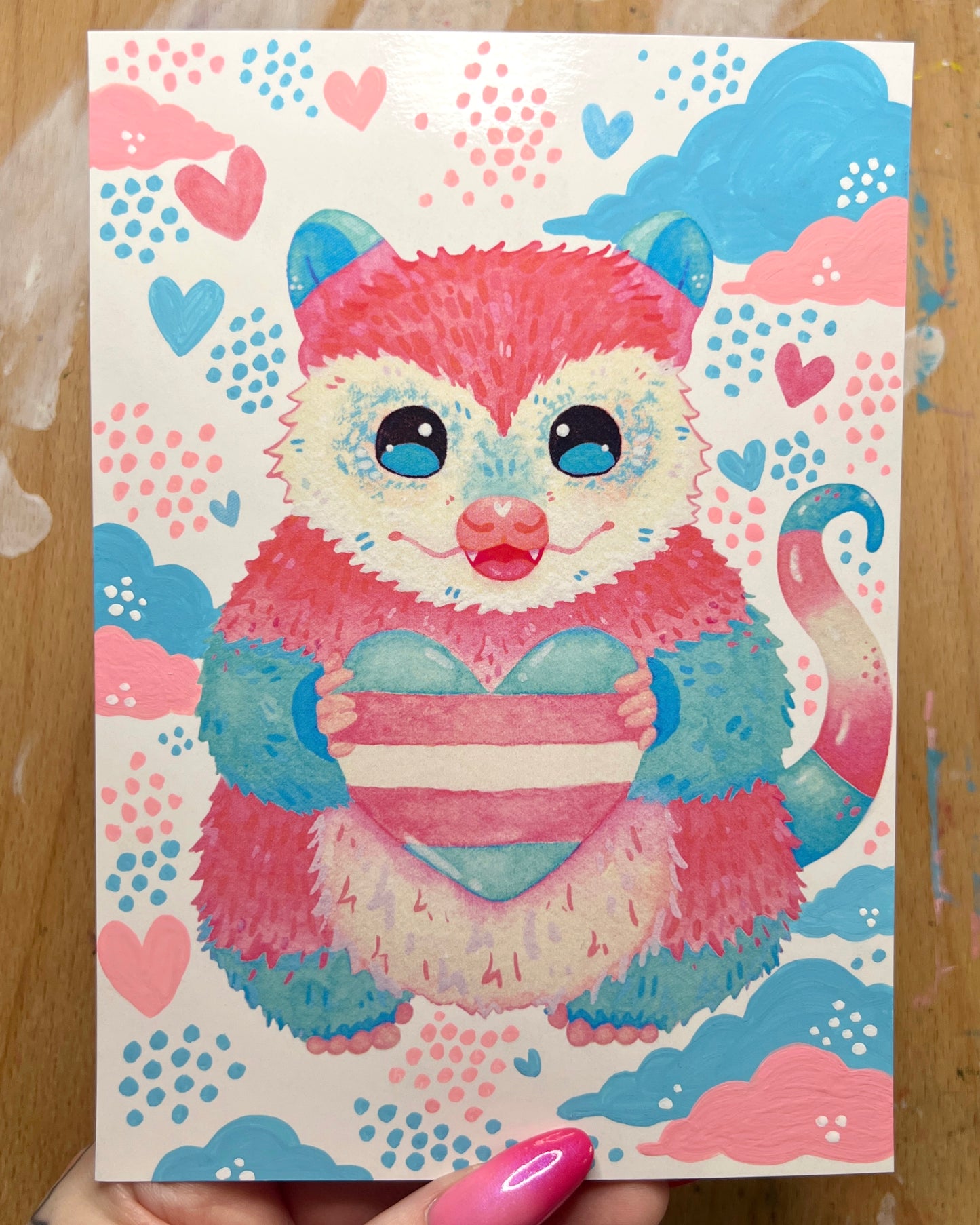 Trans Possum Print Pre-Order