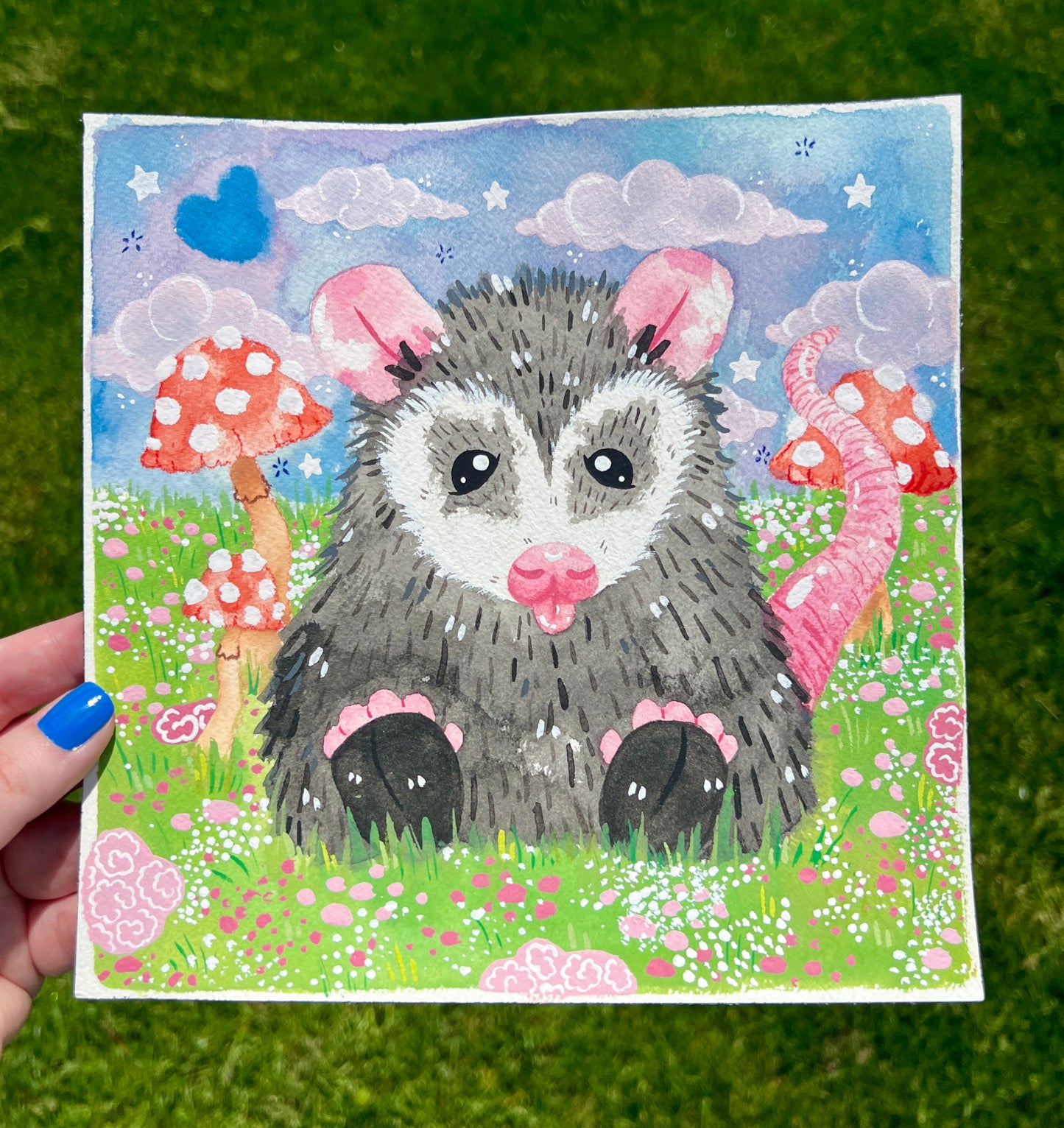 Possum Peets Painting