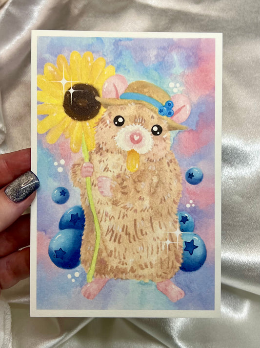 Cutie Hamster Print