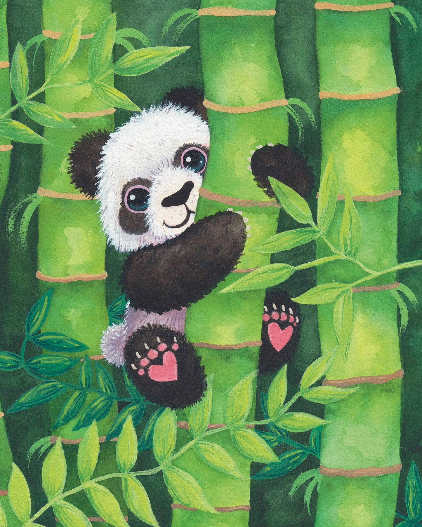 Panda Cotton Print