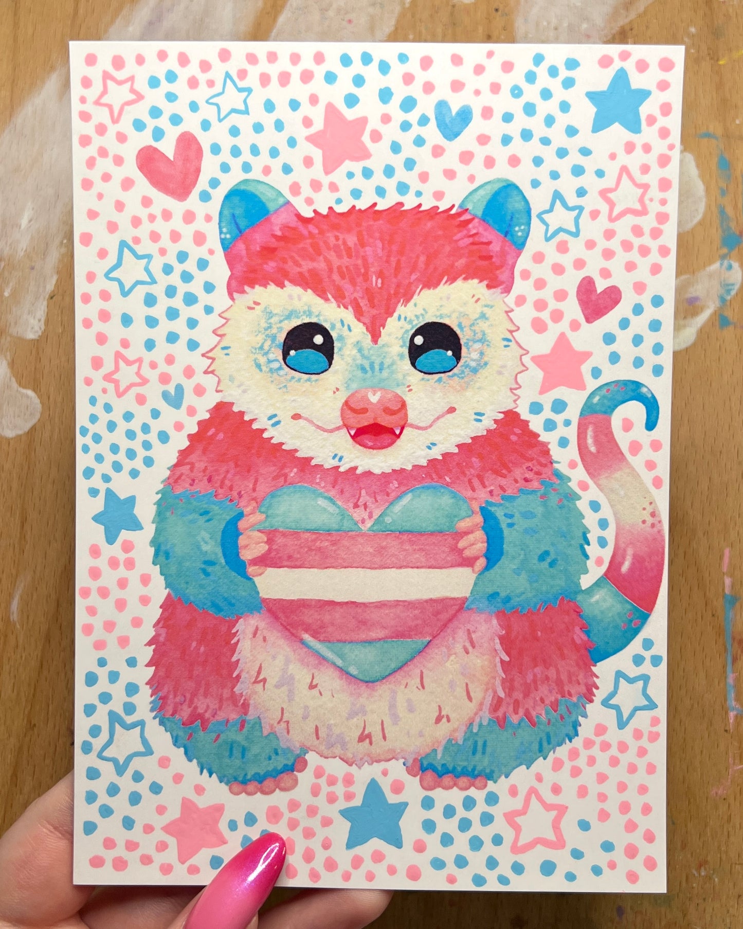Trans Possum Print Pre-Order