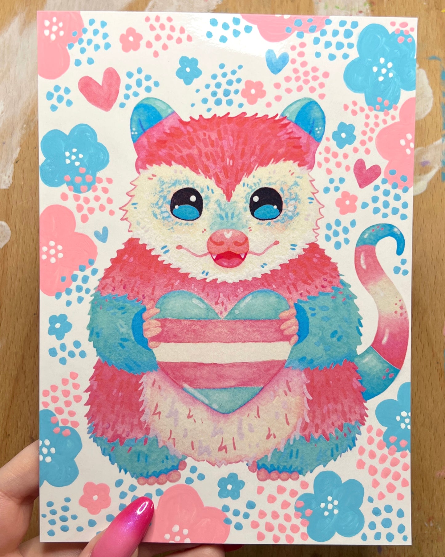 Trans Possum Print Pre-Order
