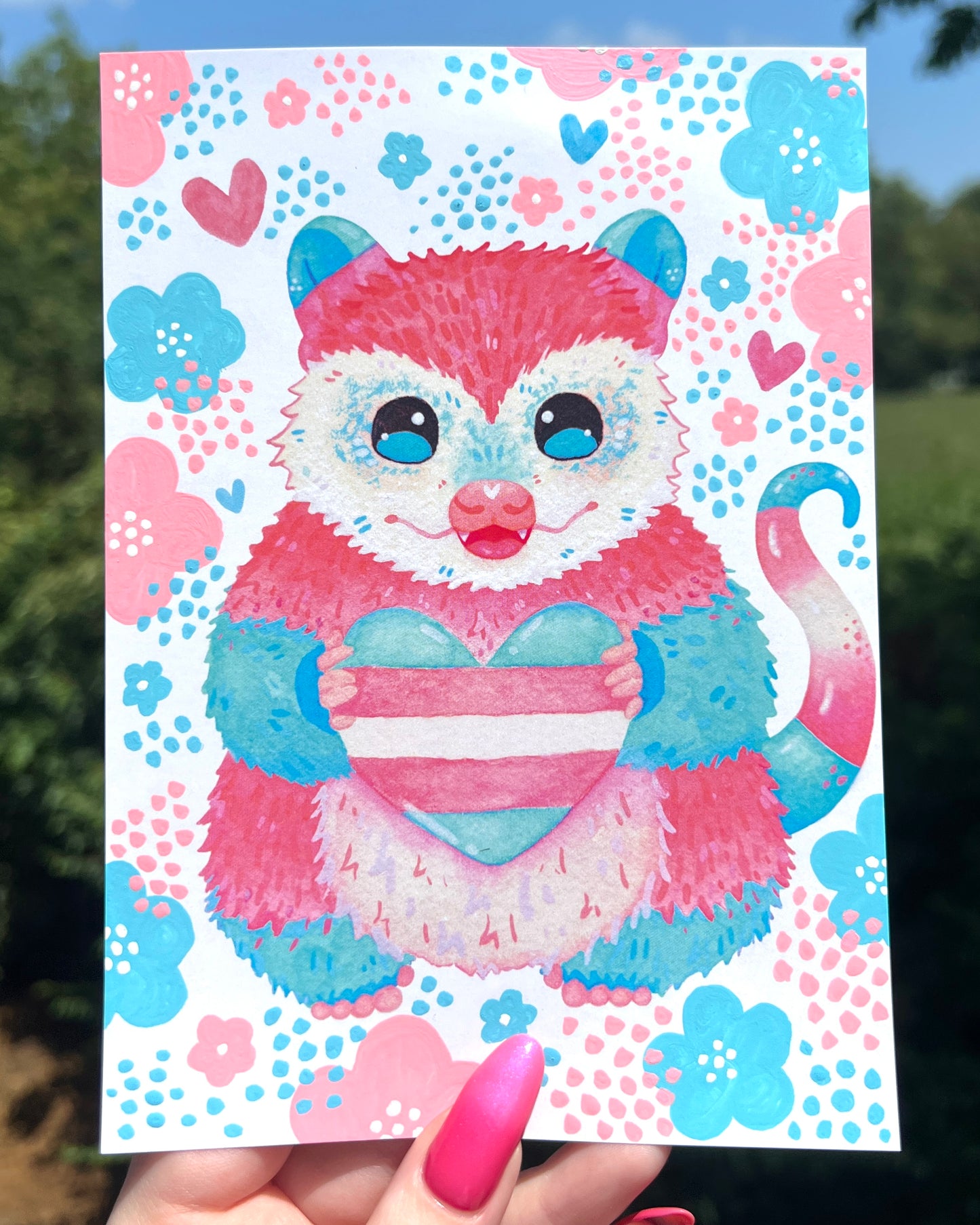 Trans Possum Print Pre-Order