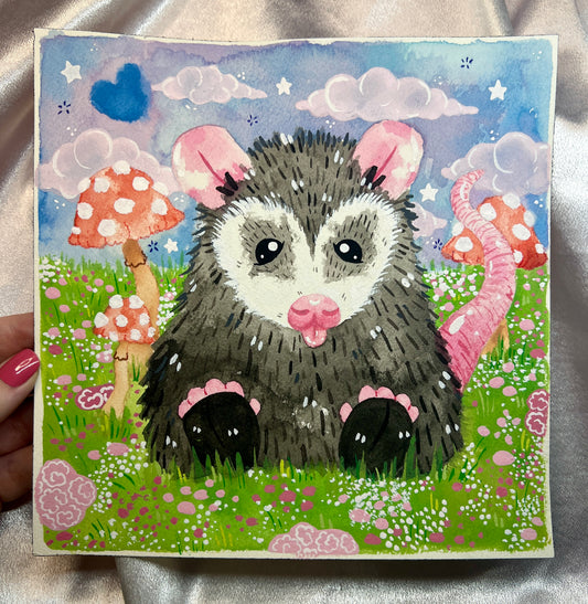 Possum Peets Painting