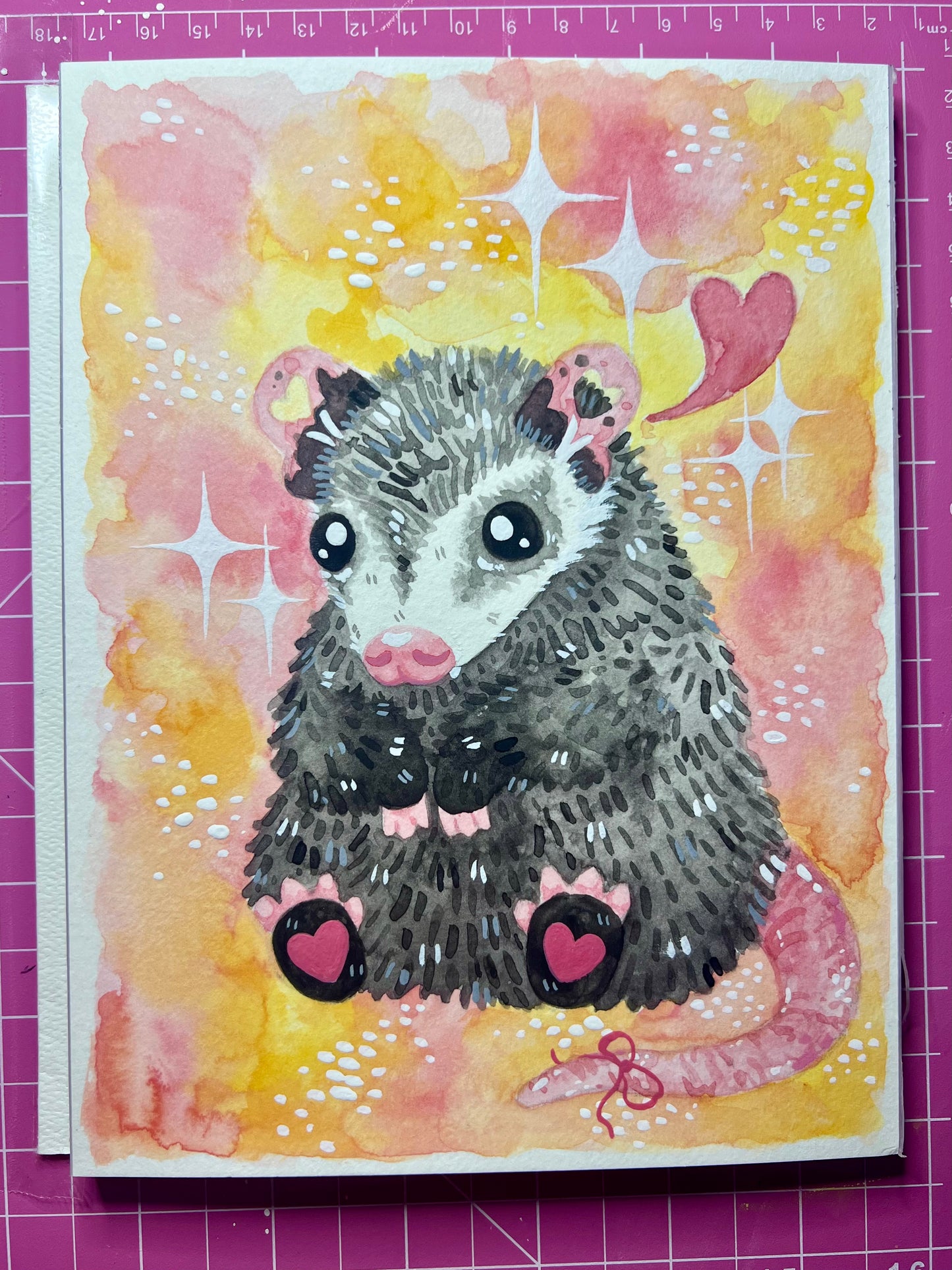Cutie Possum Painting