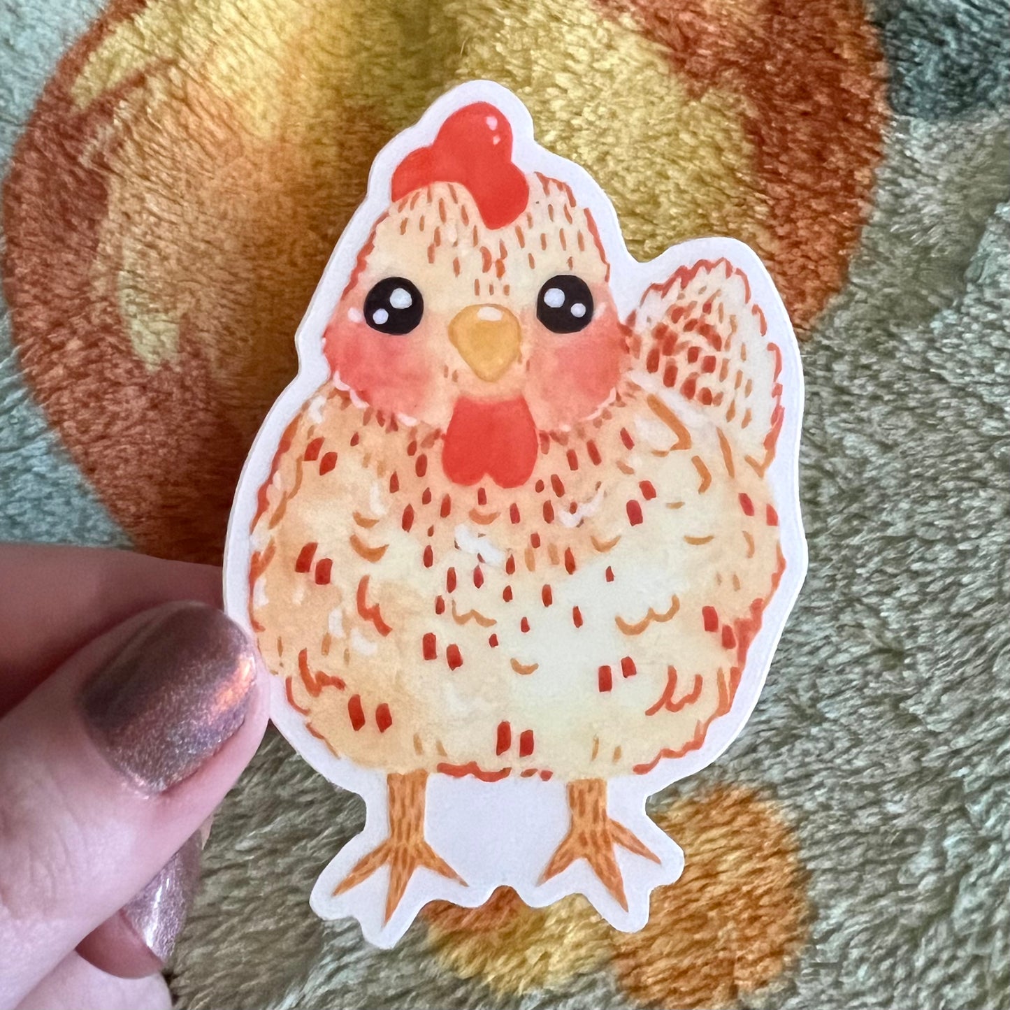 Clear Chicken Sticker
