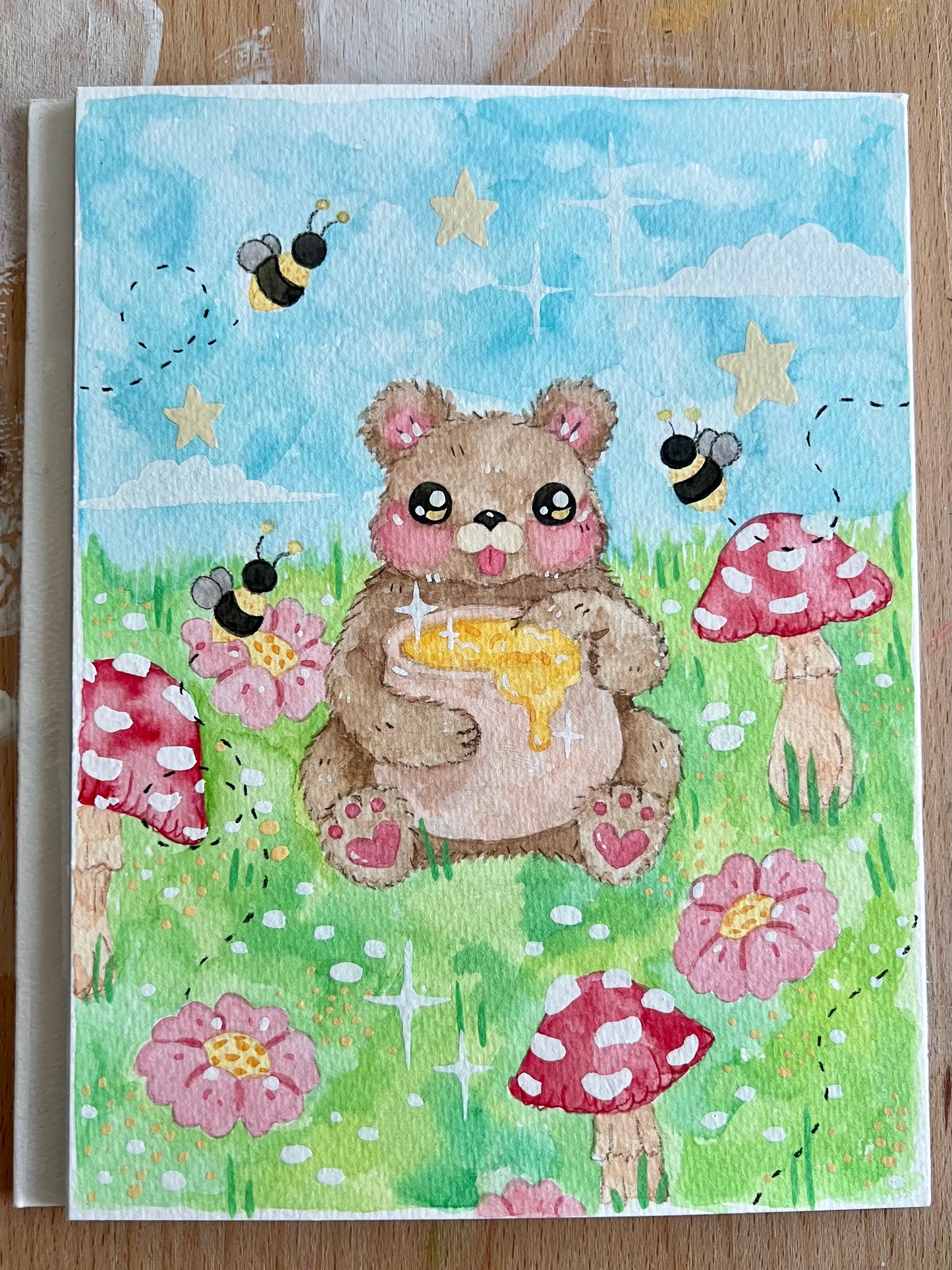 Honey Bear Painting