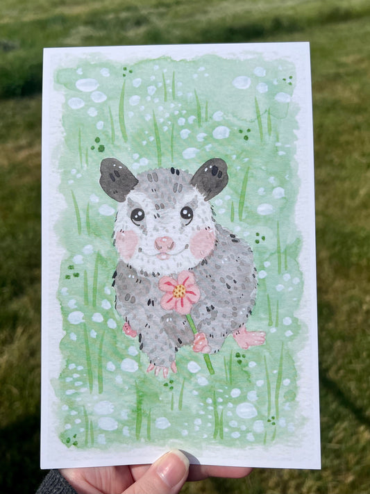 Sweet Oppossum Print