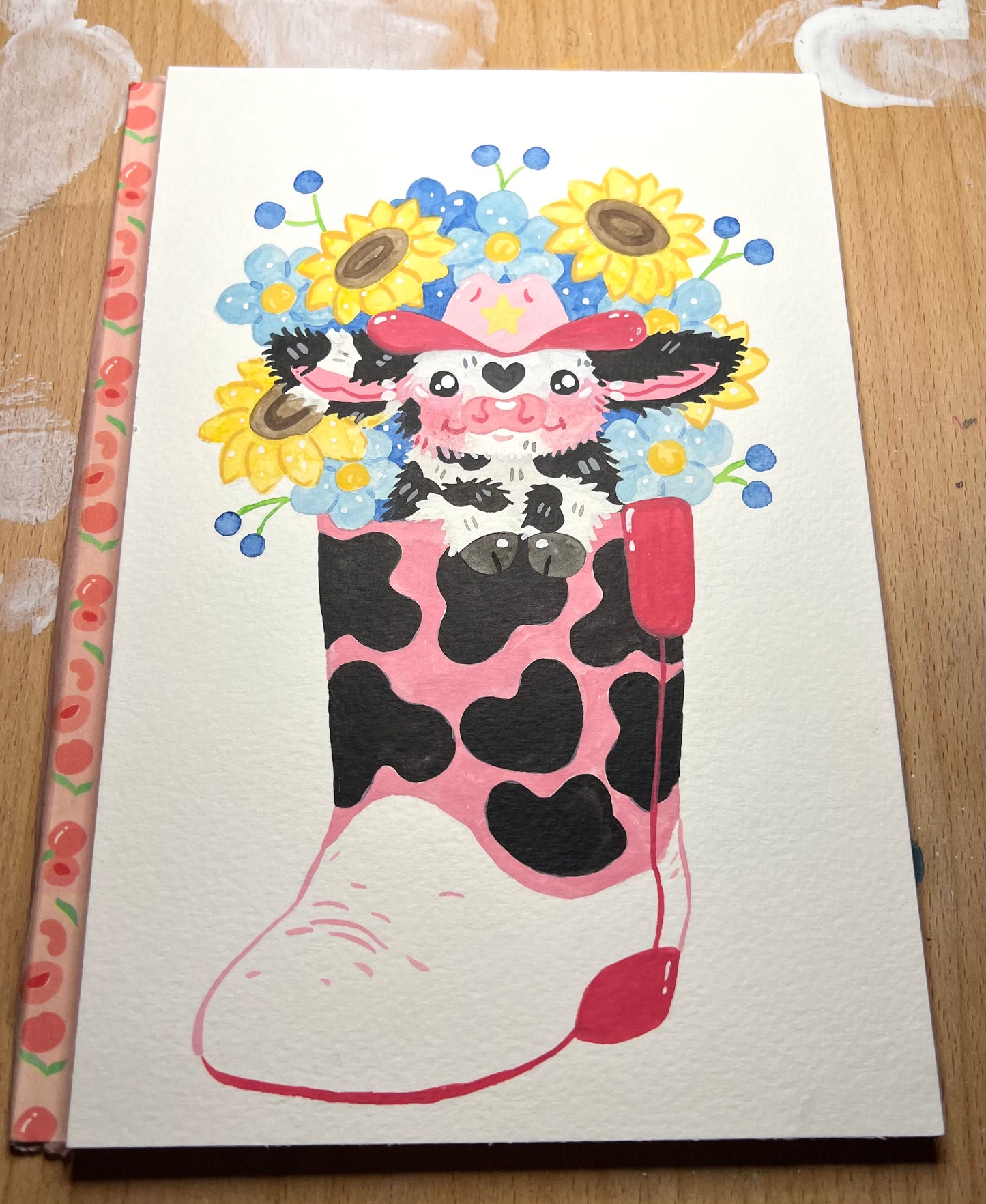 CowGirl Boot Painting