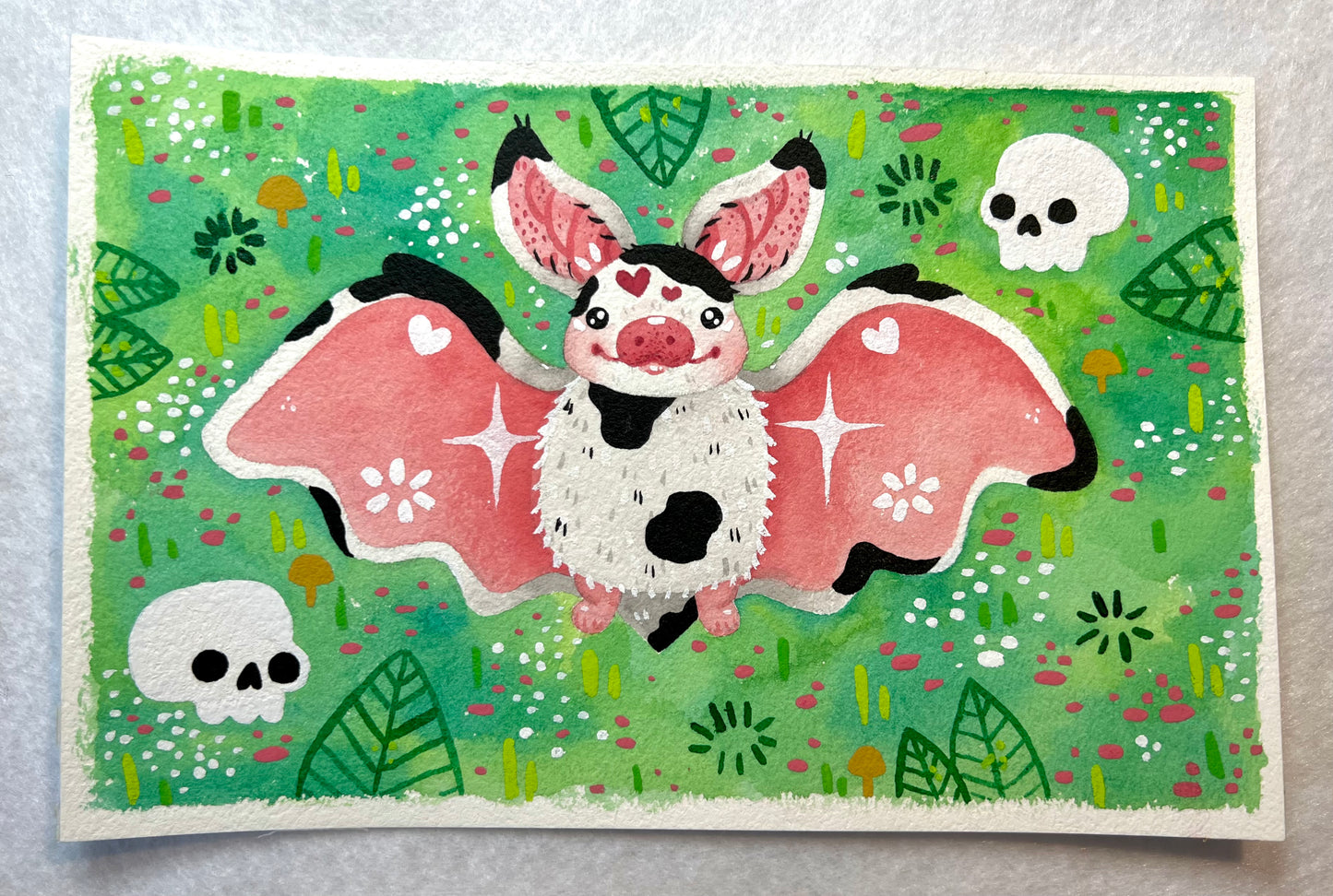 Moo Bat Painting